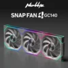 Nollie FAN GC140 ARGB 140mm Fans 34LED Cooling Fan Modular Stackable Splicing PWM Silent