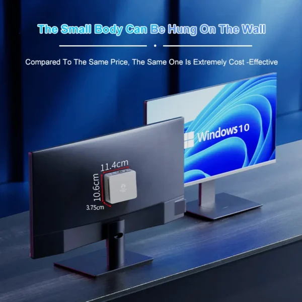 GenMachine AMD Ryzen 7 5800H Windows 11 MINI PC DDR4 16/32GB 256/512GB SSD WIFI6 RTL8852, BT5.2 PC Gamer Diy Gaming Computer