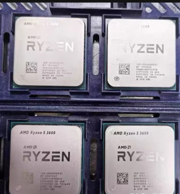 R3-3100 3300X R5-2600X R5 3500 3600X 5600X R7-2700X 3700 R7 3800X R9-3900X 3950X 5900X 5950X Ryzen AMD CPU