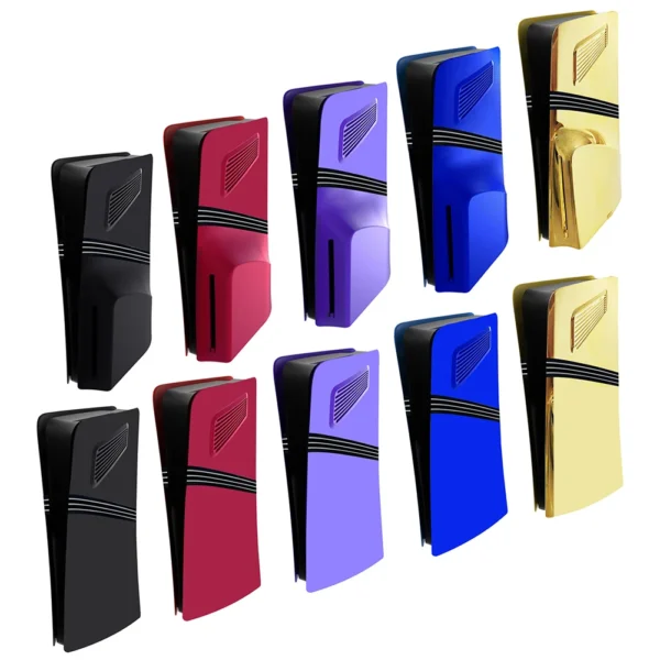 For PS5 Pro Faceplate Case Cover ABS Hard Case Protective Shell with Cooling Vent for PS5 Pro Disc/Digital Edition Accessories