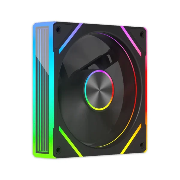 Power Train PRISM 8 PRO Computer Case Fan 120mm ARGB 4Pin PWM Quiet CPU Cooling Fan 12V Large Air Volume 56.8CFM/600-1500RPM