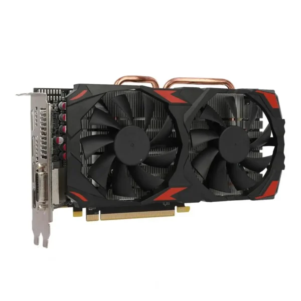 New RX580 Graphics Card Dual Cooling Fan 8GB GDDR5 256Bit Efficient Heat Dissipation Low Noise Memory Video Gaming Card