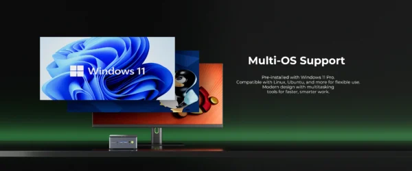 GMKtec Mini Pc M7 Ultra NUCBOX AMD Ryzen7 PRO 6850H AMD Radeon™ 680M Window 11 Pro WIFI 6 BT 5.2 USBC 4.0