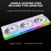 Jungle Leopard Interstellar V2RS 120mm ARGB Modular Wireless Splicing Infinite Mirror Ventilador Fans