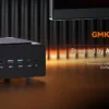 GMKtec K12 Gaming Mini PC AMD Ryzen 7 H 255(Upgraded 8745HS) Desktop Mini Computers Radeon 780M WiFi 6E/BT5.2, USB-C,  Barebone