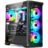 Popular.Prebuilt Gaming PC Desktop, AMD Radeon RX 550 4G GDDR5, Core I5 3.3Ghz up to 3.7Ghz, 16G Ram, WiFi, BT 5.0, RGB Mo