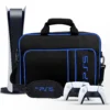 For PS5 Travel Case for PS5 Protective Case Bag Suitable for PS5 Disc/Digital Edition Console, Controllers, Game Cards, Headset
