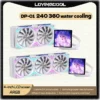 LOVINGCOOL DP-01 360/240 CPU liquid cooler radiator 4.0-inch super large frameless full screen diy water cooler