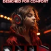 Picun G2 2.4G Wireless Gaming Headset Bluetooth Headphones 5ms Low Latency 7.1 Surround ENC Mic For PC PS4 PS5 Phone Switch