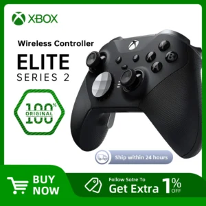 Microsoft Xbox Black Elite Wireless Controller Series 2  for Xbox Series S Xbox Series X XSS XSX 100%  Orginal 
