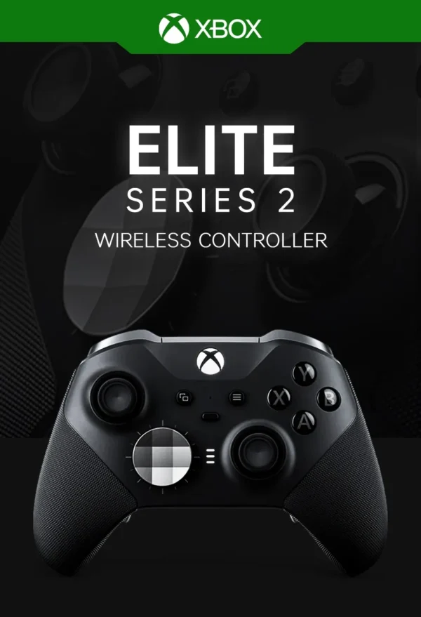Microsoft Xbox Black Elite Wireless Controller Series 2  for Xbox Series S Xbox Series X XSS XSX 100%  Orginal 