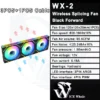 ICE Whale WX-2 ARGB Wireless Splicing Fan 12CM Air-Cooled Cooling Chassis Component 1800RPM Chassis Fan