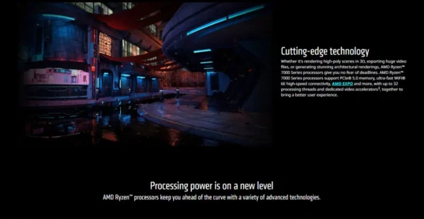 AMD New Ryzen 5 7600X CPU R5 7600X 4.7 GHz 6-Core 12-Thread 5NM L3=32M 100-000000593 Socket AM5 Sealed Without cooler