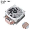 XUANFENG 120mm Fan Radiator Air-cooled 4/6 Heat Pipe CPU Cooler Installing LGA115x 2011 x99 E5 1200 1700 1851 i5 i7 AM4 AM5 2066