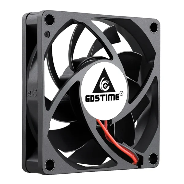 5PCS Gdstime 70x70x15mm DC 24V 12V 5V  70mm x 15mm 2Pin 7cm PC Case Radiator Silent Cooler Brushless Cooling Axial Fan 7015