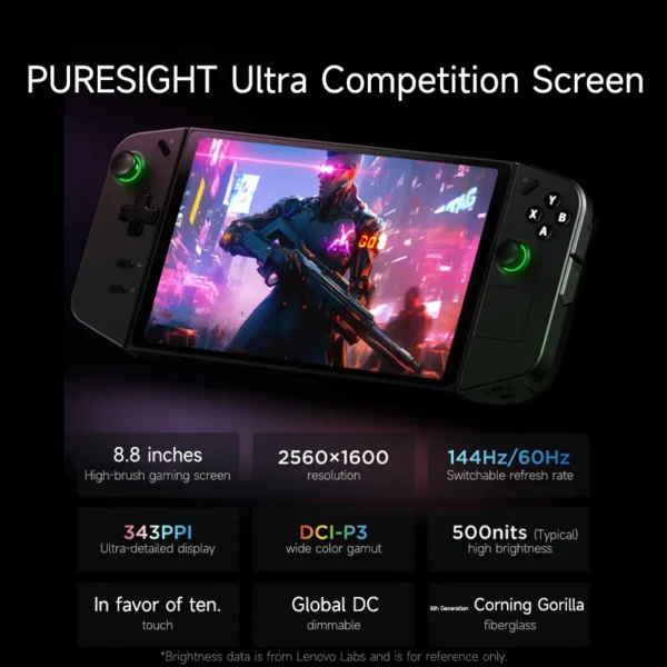Lenovo LEGION Go Original Handheld game console PDA/PPC AMD Ryzen Z1 Extreme 8.8" 2.5K 144Hz Support FPS mode Portable laptop