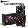 MOUGOL NEW AMD Radeon RX5700 8GB Graphics Card GDDR6 Memory PCIE4.0x16 DPx3 256Bit Gaming Video Card for Desktop Computer