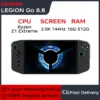 Lenovo LEGION Go Original Handheld game console PDA/PPC AMD Ryzen Z1 Extreme 8.8" 2.5K 144Hz Support FPS mode Portable laptop