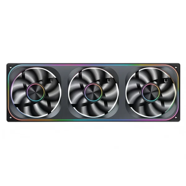 JONSBO ZA-120/240/360 ARGB 12/24/36CM chassis fan Motherboard lighting synchronization/Aluminum Nameplate/PWM Case fans