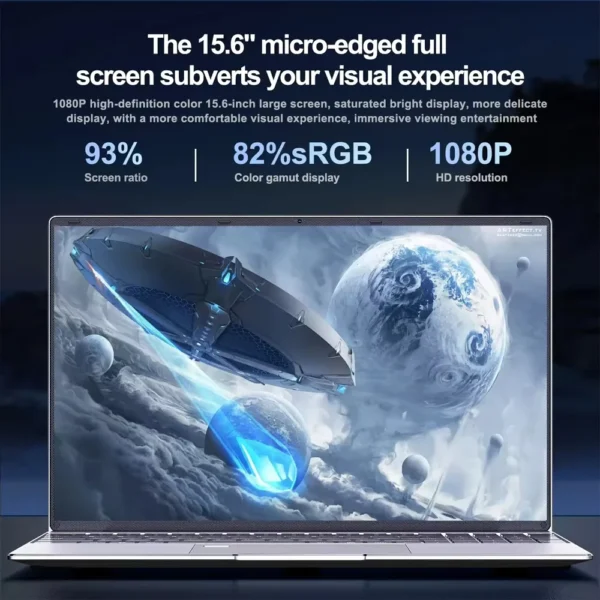 2026 15.6" Intel Core i9 9900U Laptop Computer PC Windows 11 Pro 16GB RAM 1TB 2TB SSD Laptops Office Fingerprint Unlock Game PC