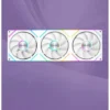 WJCOOLMAN StarLink Integrated Fan 120mm ARGB Infinite Mirror Divine Light Synchronous PWM Speed Control Computer Silent Case Fan