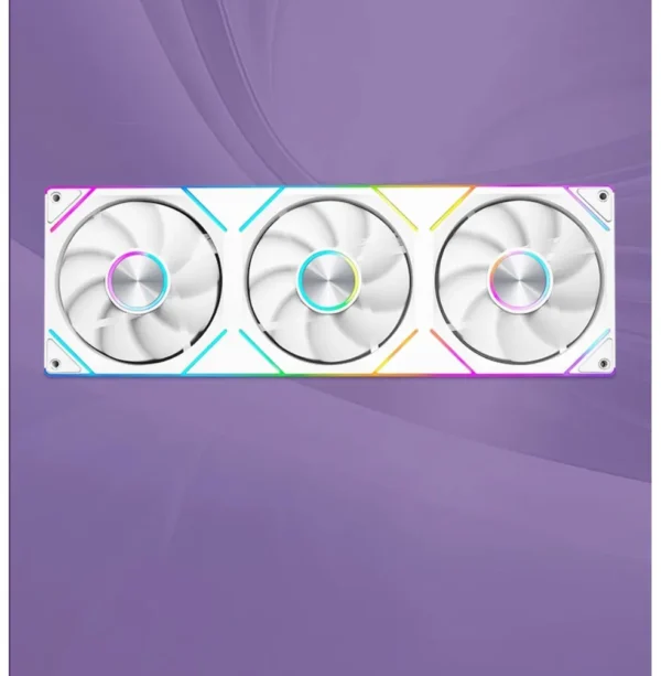 WJCOOLMAN StarLink Integrated Fan 120mm ARGB Infinite Mirror Divine Light Synchronous PWM Speed Control Computer Silent Case Fan