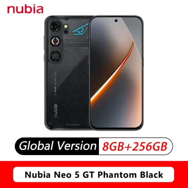 Nubia Smartphone Neo 5 GT, Built-in Fan, Gaming Trigger (Touch)