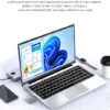 2026 Intel Core i7 9850H Atom A3950 Portable Laptop Computer 14.1" HD Gaming Laptops Windows 11 Pro SSD 2TB RAM 16GB PC Notebook