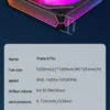 Zezzio Prism 6 PRO 120mm PC Case Fan ARGB 12V 4PIN PWM Air Cooler CPU Cooling Fan 3-sided Infinite MirrorCompute Chassis Fan