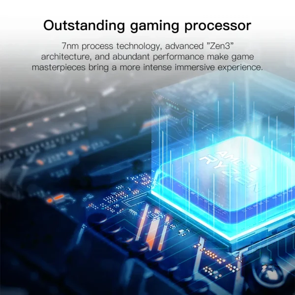 AMD Ryzen 5 5600 CPU AMD R5 5600 Processor 4.4GHz 6-Core 12-Thread 32MB Cache Socket AM4 Desktop PC Gaming CPU