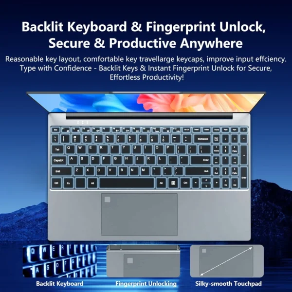 2026 New Intel Core i9 9900 Portable Laptop Computer 16GB DDR4 1TB 2TB SSD Windows 11 Pro Office Gaming PC Notebook Laptops