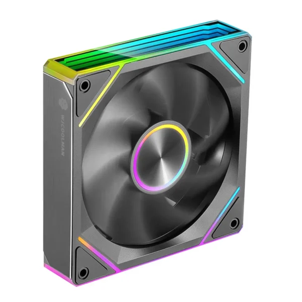 WJCOOLMAN Starlink 120/240/360 Conjoined structure PC fan ARGB PWM Speed Control Computer Silent Case Fan easy to install