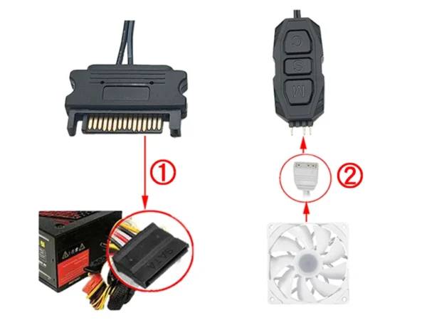 ARGB PC Case Fan 120mm Infinity Mirror Design Motherboard Lighting Sync 4PIN PWM CPU Cooler Fan ventilador Air-cooler mute fans