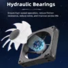 Coolcirc DL-1 120mm PC Case Fan 800-2000rpm PWM Hydro Bearing Silent 5V3Pin ARGB Water Cooler Magic Cableless Cooling Ventilator