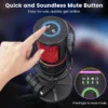 Monster Gaming USB Microphone 192KHz/24Bit Cardioid Condenser Mic with Touch Mute for PC PS4 PS5 Game Chat Podcasts Live Stream