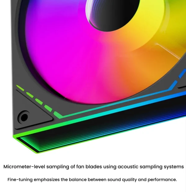 Thermalright TL-M12Q-S X3 Computer Case Fan, ARGB 120mm PC Case Fan/Daisy Chain/Infinity Mirror/Silent/PWM
