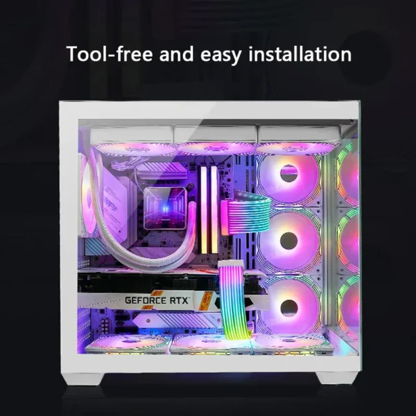 UPSIREN Bendable ARGB Light Board,Suitable For Graphics Card 24pin/8pin/2x8pin/12VHPWR/Motherboard Decorative light strip