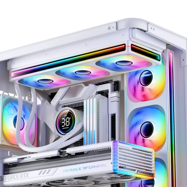 JONSBO ZB-120/240/360 Case Fan 12CM ARGB Desktop Computer Cooling Fan Conjoined Structure Cold Exhaust Fan