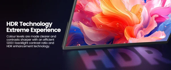 UPERFECT 18.5" 120Hz Portable Monitor 100% sRGB 1080P FreeSync IPS Speakers USB C Mini HDMI Gaming Display For Phone NS PS5 XBOX