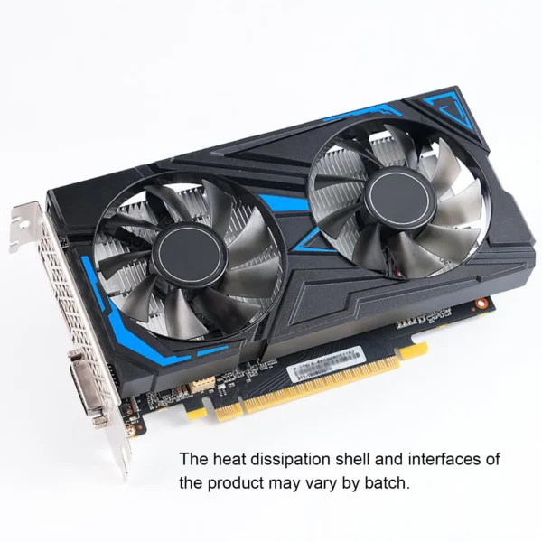 GTX 1650 4GB Graphics Card 128Bit GDDR5 Dual Cooling Fan Computer Graphics Low Power GPU for Working Gaming Video Editing Ports