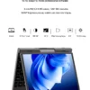 CRELANDER P8 8 Inch Mini Laptop Touchscreen Rotating 360 Degree Intel Alder N150 12GB WiFi6 Notebook Tablet PC Protable Laptops