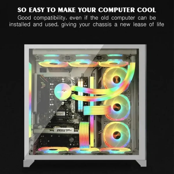 PC RGB Light Strip Suitable For Computer Power Supply ATX 24PIN GPU Video Card Cables And Case for 6Pin 8Pin 12Pin 16Pin 24Pin