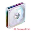 JONSBO ZA-120/240/360 Computer Case Fan 12CM 5V ARGB 120mm Monolithic Structure Water-Cooled Fan  PWM Forward/Reverse Fan Kits