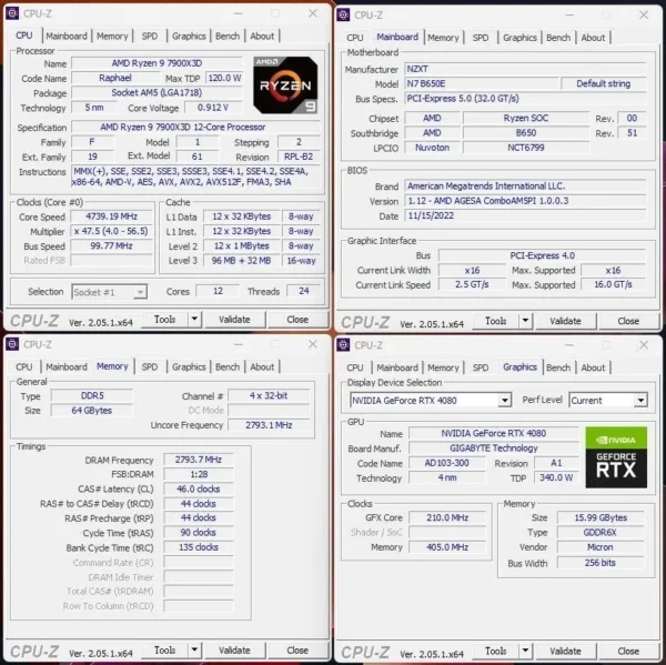 Origina New AMD Ryzen 7 7800X3D / 9800X3D / R9 7900X3D Socket AM5 Gaming Desktop CPU Processors With Integrated Graphics Boxed