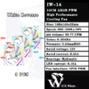 ICE Whale IW-14 Computer Chassis Fan 14cm ARGB 4 Pin PWM Quiet Cooling Fan 12V Large Air Volume 61.5CFM/800-1800RPM Ventilator