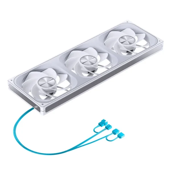 JONSBO ZA-140/420 Case Cooling Fan 140mm ARGB 3 Connected Bodies PWM Quiet Fan  Replaceable Fan Blades