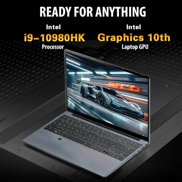 2026 ACEKAMAS 15.6" Gaming Laptop Intel Core i9 10980HK IPS 4K Gamer Computer 16GB DDR4 1TB SSD M.2 Windows 11 Pro Notebook PC