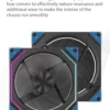 Prism 5 PRO 120mm Fan 6pin RGB Pc Case Ventiladores Computer Chassis Fan Water Cooler PC Gamer Cooling Kit Fan Ventilador