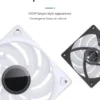 Jonsbo SL-120 12CM Case Fan 120mm 5V 3Pin ARGB Light Effect PWM Forward/Reverse Cooling Fan  High Air Volume Slient Fan