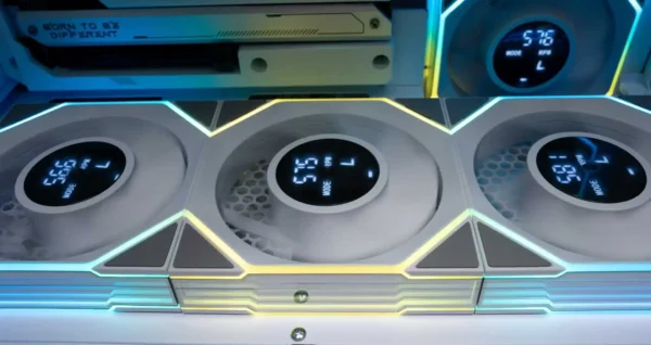 120mm ARGB Fan Daisy Chain 5V3pin ARGB Sync Water-Cooled Fan - Jungle Leopard Interstellar V4 1pc